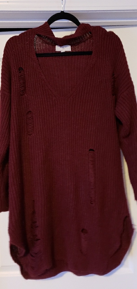Distressed Sweater